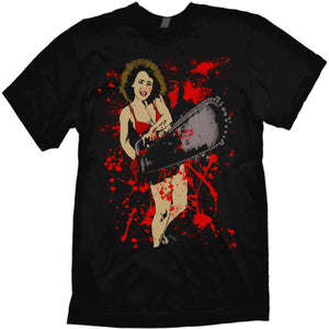 Hollywood Chainsaw Hookers T-shirt VHS Classics Series