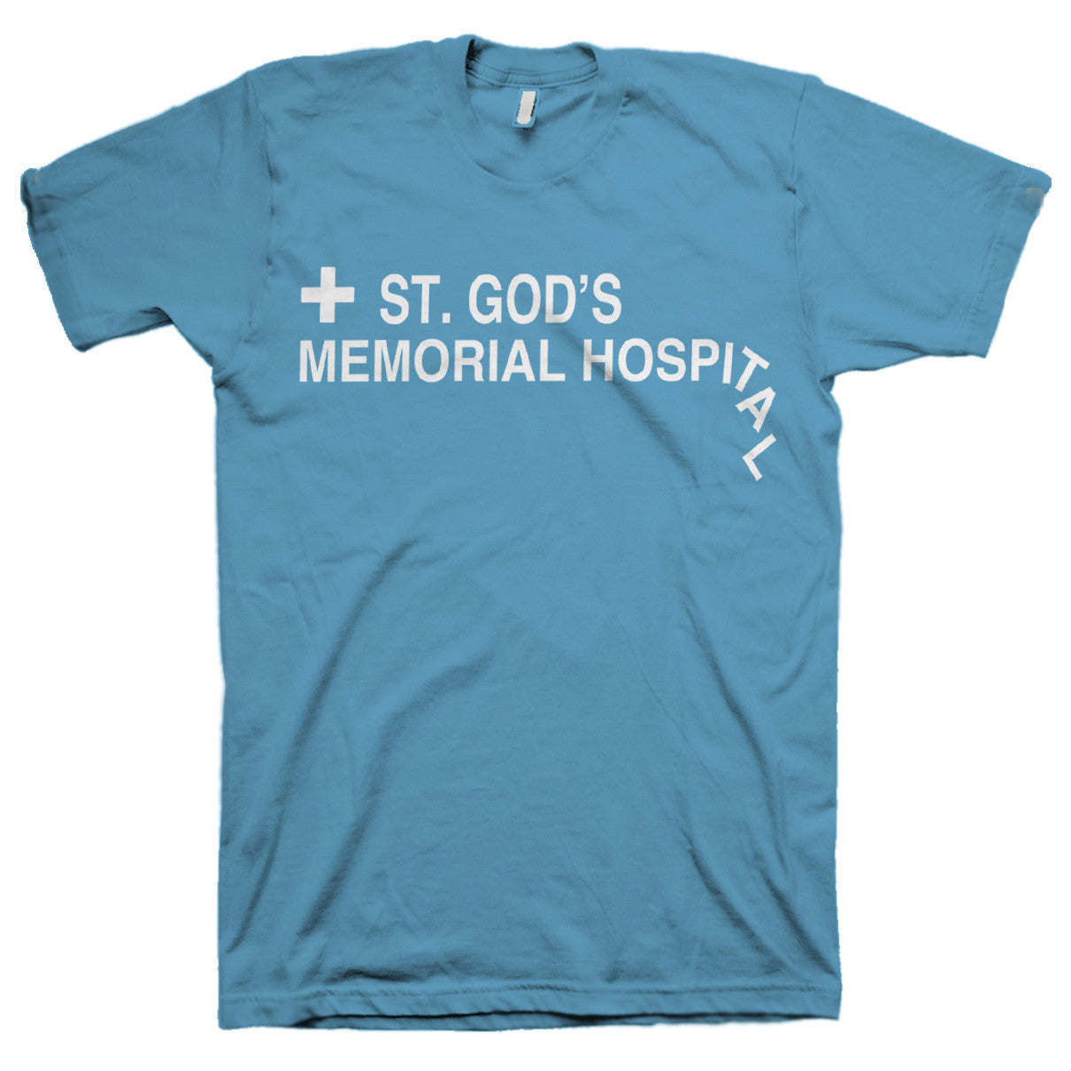 Idiocracy T-shirt "St. God's Hospital"