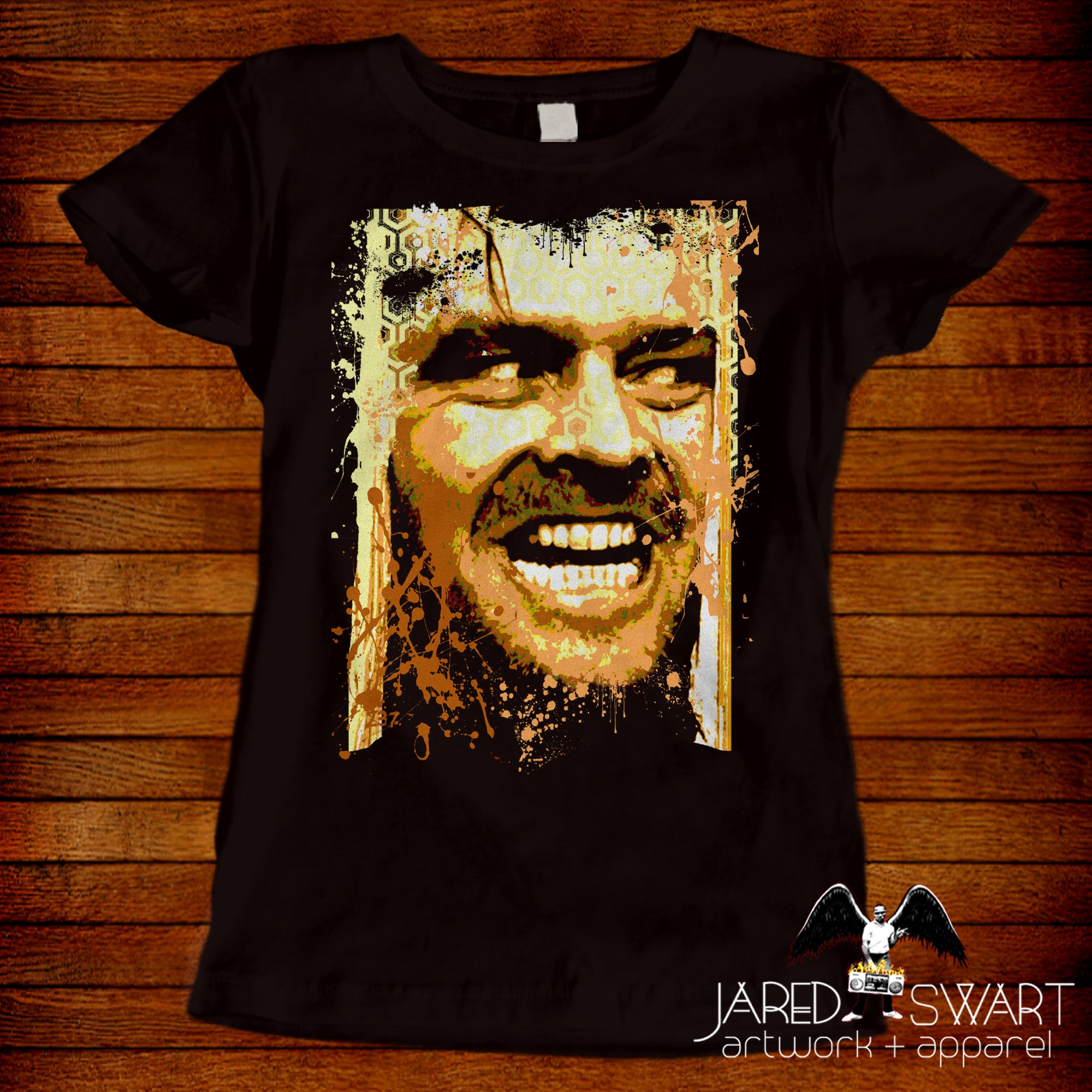 The Shining T-shirt fine art painting styled design