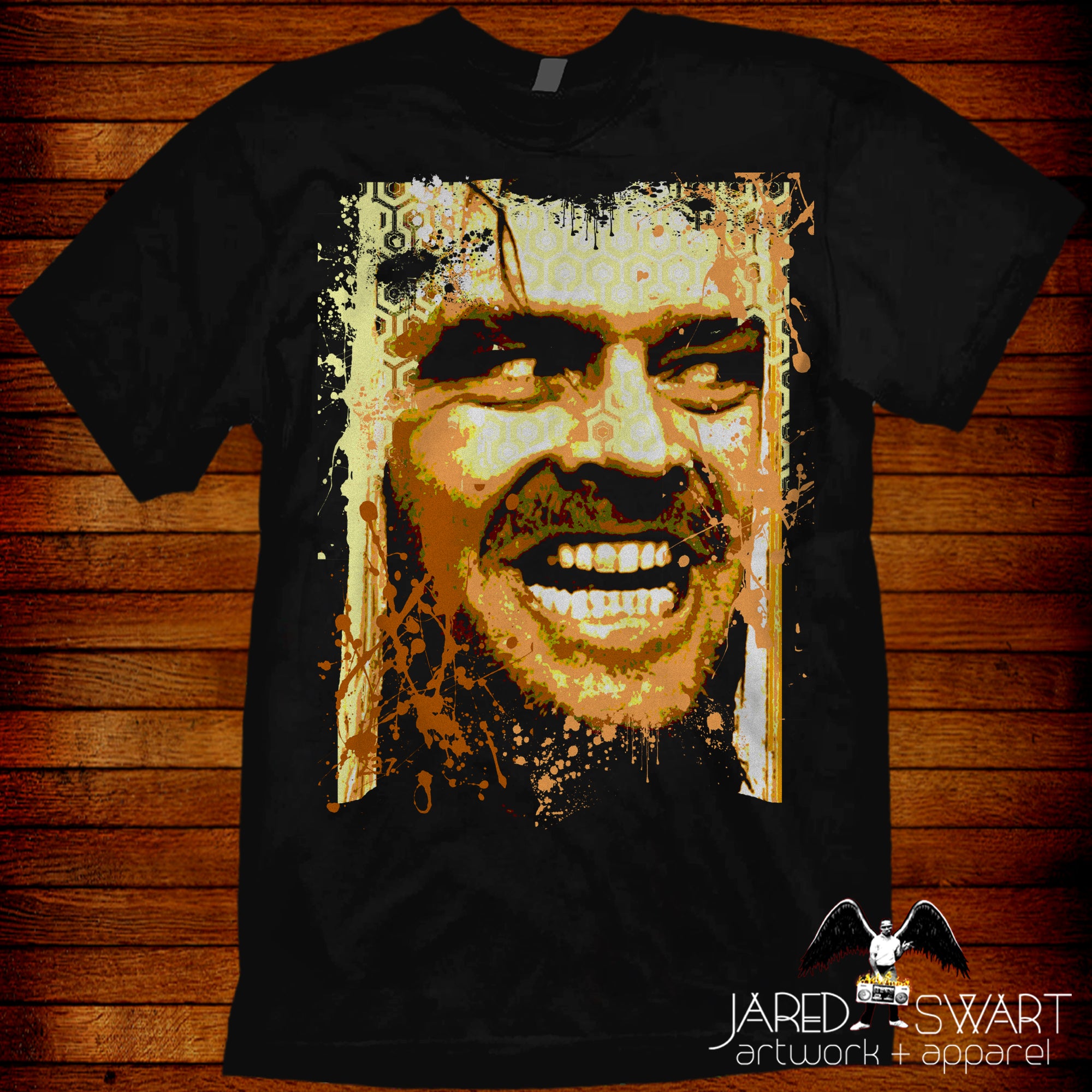 The Shining T-shirt fine art painting styled design