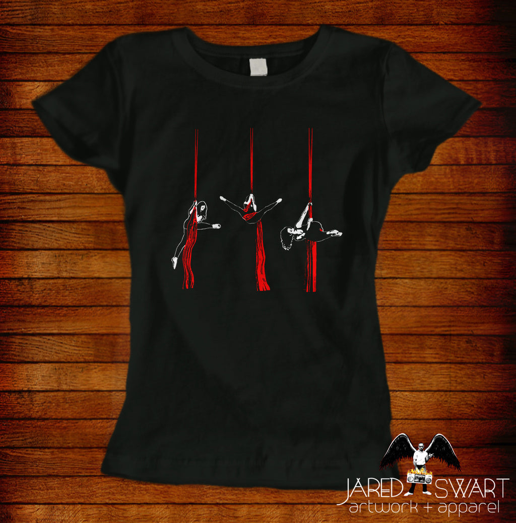 Aerial Silks T-shirt hip key