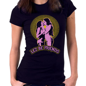 Lez Be Friends T-Shirt Lesbian LGBTQ