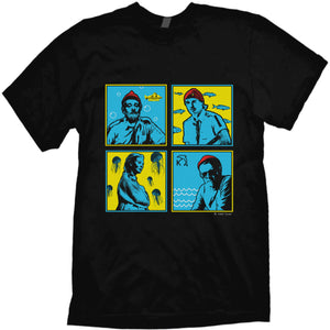 Life Aquatic pop art T-shirt