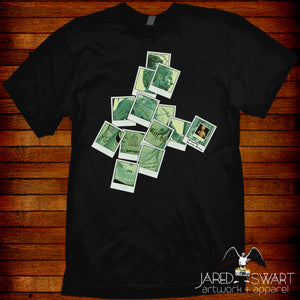 Memento t-shirt 2000 Jared Swart Chris Nolan
