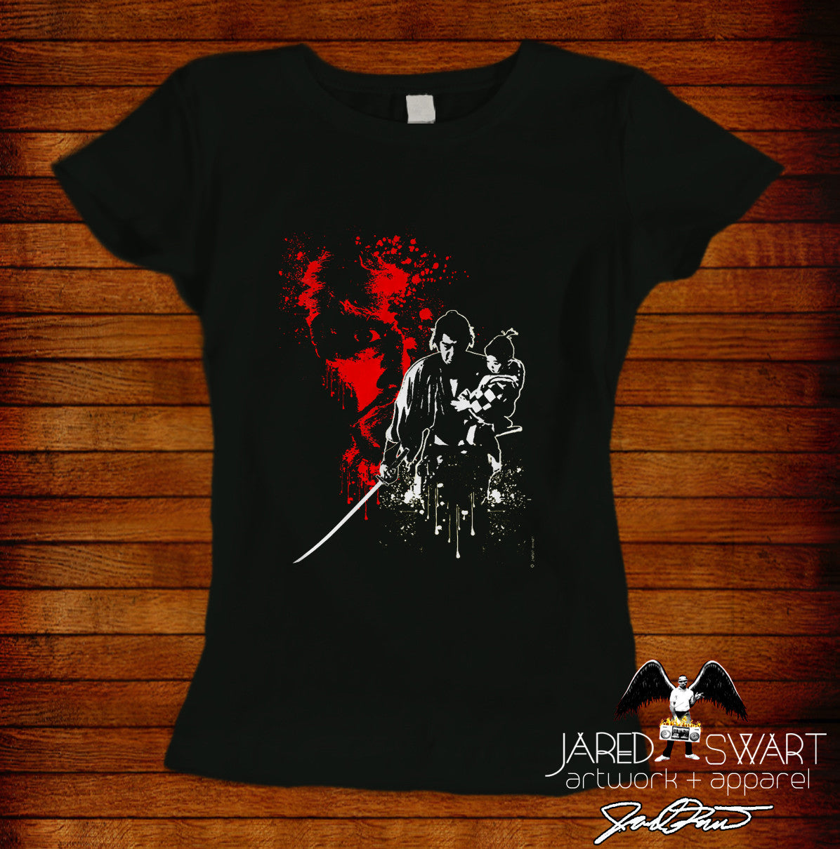 Shogun Assassin Lone Wolf & Cub Designer T-Shirt