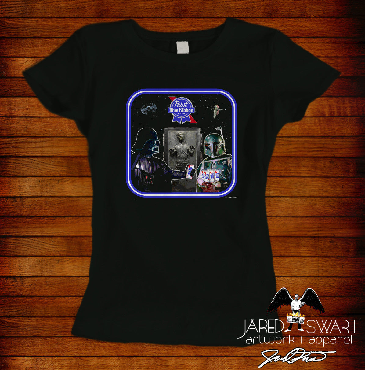 Star Wars PBR parody mashup t-shirt #2