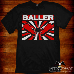 Pinball T-shirt Baller