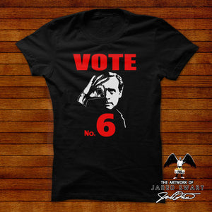 Prisoner Designer Tee #1 "Vote 6"