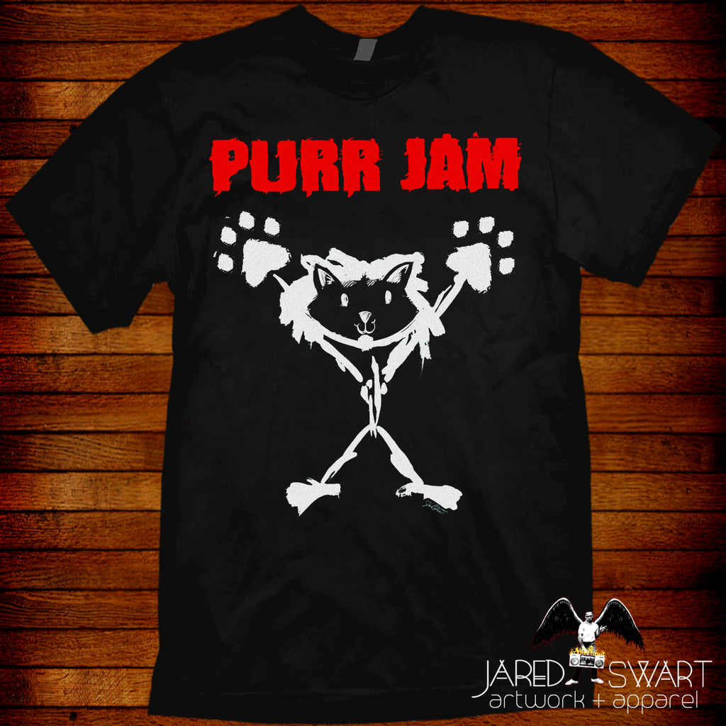 Purr Jam T-shirt ( youth, ladies, unisex )