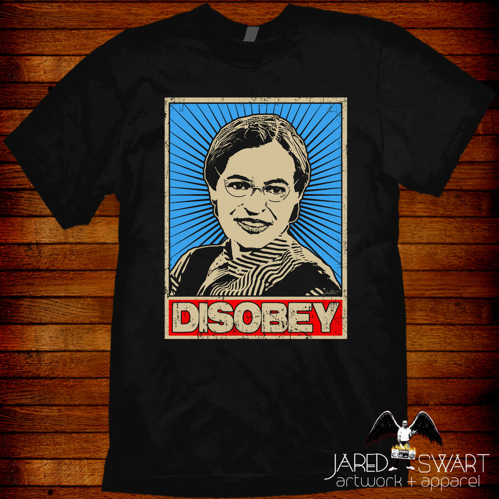 Rosa Parks t-shirt "Disobey"