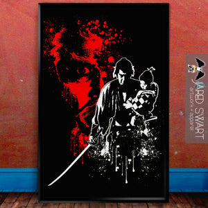 Shogun Assassin Lone Wolf & Cub art print poster 11 x 17