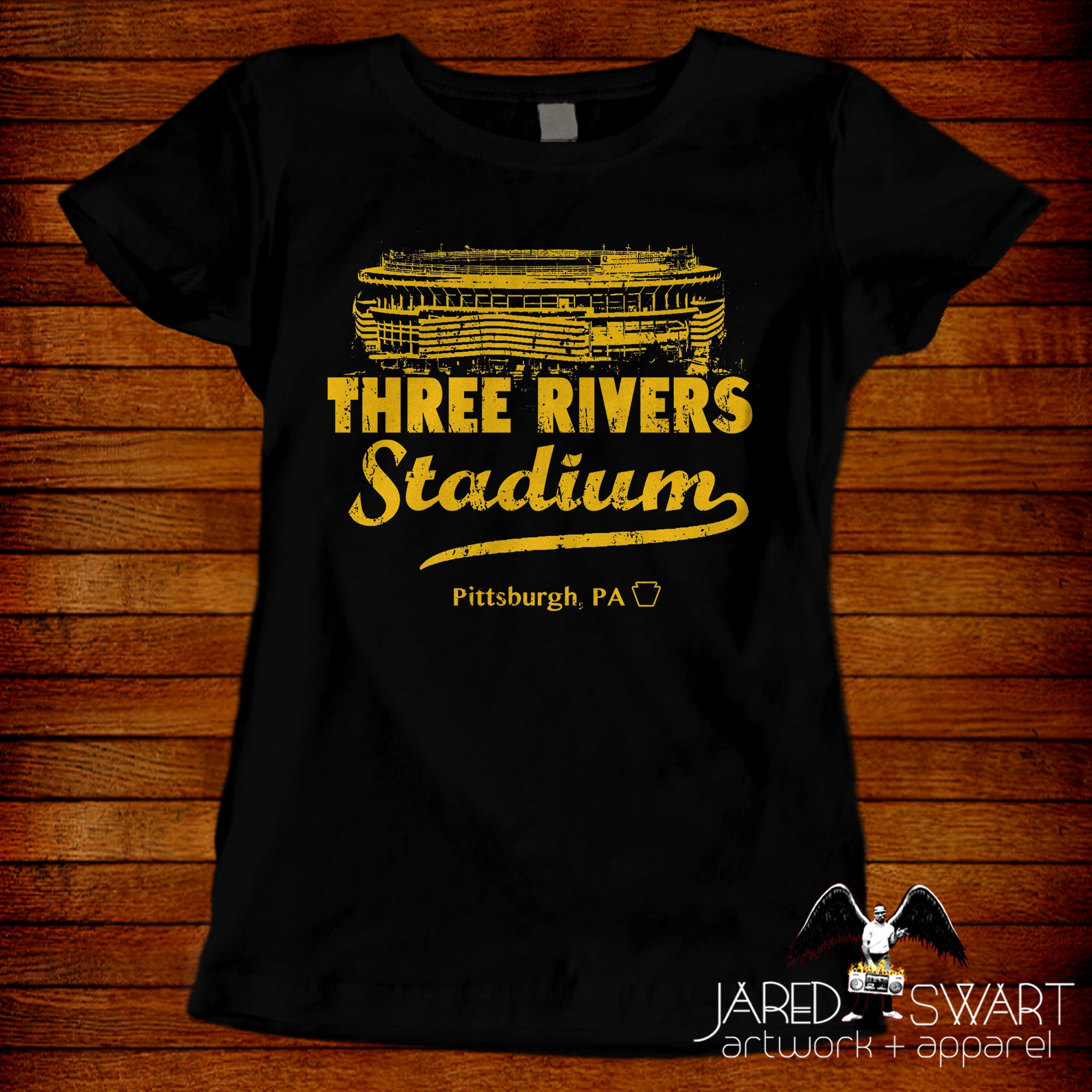 Pittsburgh Three Rivers Stadium retro T-shirt
