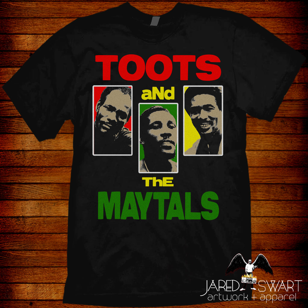Toots and the Maytals T-shirt design by Jared Swart