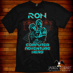Tron Parody 80s t-shirt