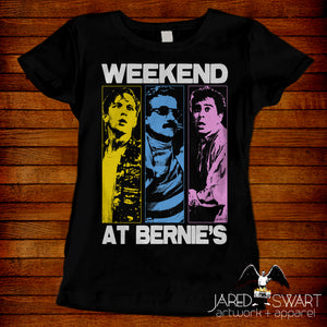 Weekend At Bernie's T-shirt Pop-Art style design by Jared Swart